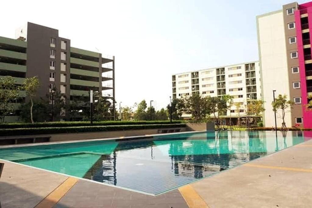 Baan Kidtang Apartment Rangsit Luaran gambar